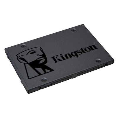 by Y  günstig Kaufen-Kingston A400 SATA SSD 960 GB 2,5 Zoll 3D-NAND QLC. Kingston A400 SATA SSD 960 GB 2,5 Zoll 3D-NAND QLC <![CDATA[• 960 GB - 7 mm Bauhöhe • 2,5 Zoll, SATA III (600 Mbyte/s) • Maximale Lese-/Schreibgeschwindigkeit: 500 MB/s / 450 MB/s • Mainstream: 