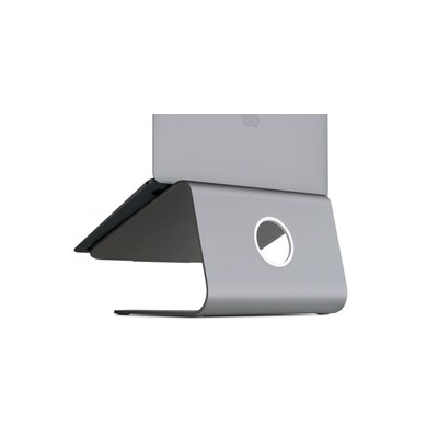 SE Mini günstig Kaufen-Rain Design mStand Notebookständer space grey. Rain Design mStand Notebookständer space grey <![CDATA[• Ergonomischer Tischständer für Notebooks • Farbvariante Spacegrey, passend zu Apple Macbooks in Spacegrey • Aus einem Stück Aluminiu