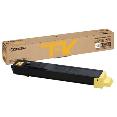 Toner gelb günstig Kaufen-Kyocera TK-8115Y / 1T02P3ANL0 Toner Gelb für ca. 6.000 Seiten. Kyocera TK-8115Y / 1T02P3ANL0 Toner Gelb für ca. 6.000 Seiten <![CDATA[• Kyocera TK8115Y (1T02P3ANL0) Tonerkartusche • Farbe: Gelb • Reichweite: ca. 6.000 Seiten • Kompatibel