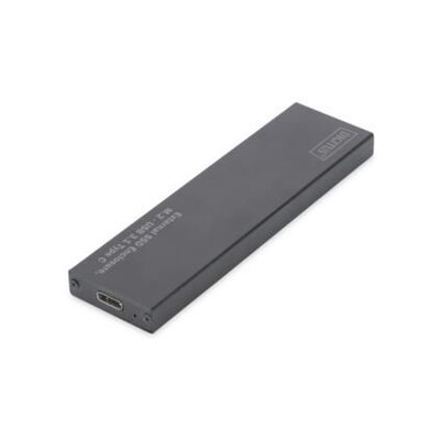 Schwarz Mini günstig Kaufen-DIGITUS Externes SSD-Gehäuse M.2 USB Type-C. DIGITUS Externes SSD-Gehäuse M.2 USB Type-C <![CDATA[• Externes SSD-Gehäuse • M.2 (NGFF) - USB 3.1 C • Aluminium-Gehäuse • Chipsatz: EP9461E • Schwarz Das externe Gehäuse bietet Ihren M.2