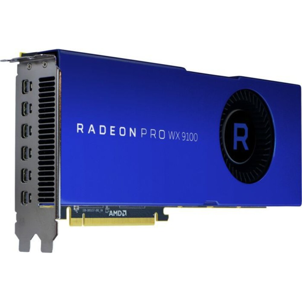 AMD Radeon Pro WX9100 16GB HBM2 PCIe Workstation Grafikkarte 6x DP