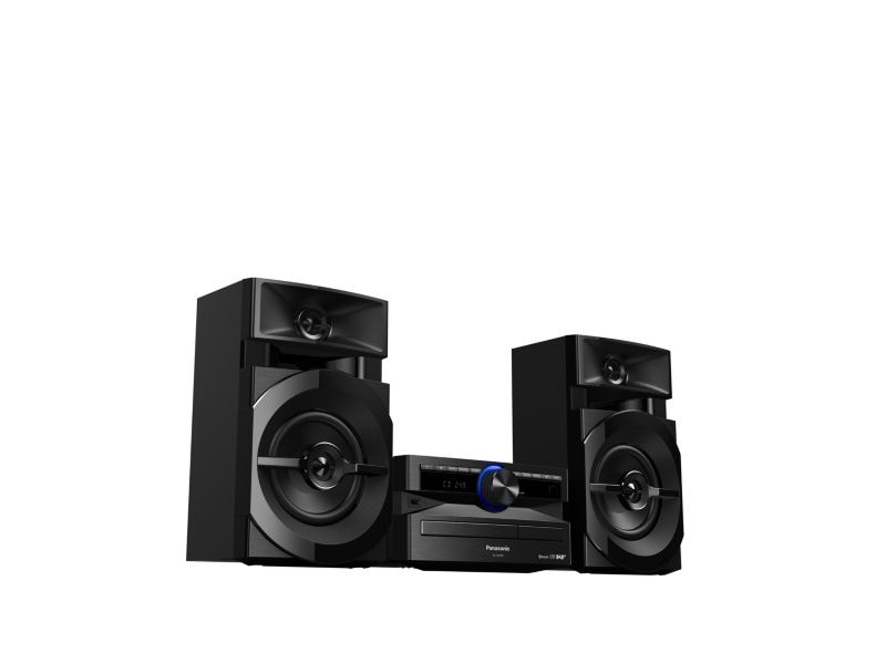 Panasonic SC-UX104 CD-Mini HiFi System DAB+ Bluetooth schwarz