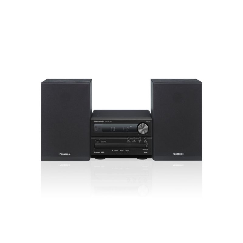 mikro USB günstig Kaufen-Panasonic SC-PM254 Mikrosystem mit DAB+, CD, Bluetooth schwarz. Panasonic SC-PM254 Mikrosystem mit DAB+, CD, Bluetooth schwarz <![CDATA[• Typ: DAB+ Microanlage • Wiedergabe: CD, MP3 • Gesamtleistung: 20 Watt • Anschlüsse: USB]]>. 