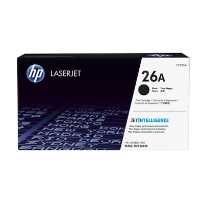 HP CF226A / 26A Original Toner Schwarz für ca. 3.100 Seiten