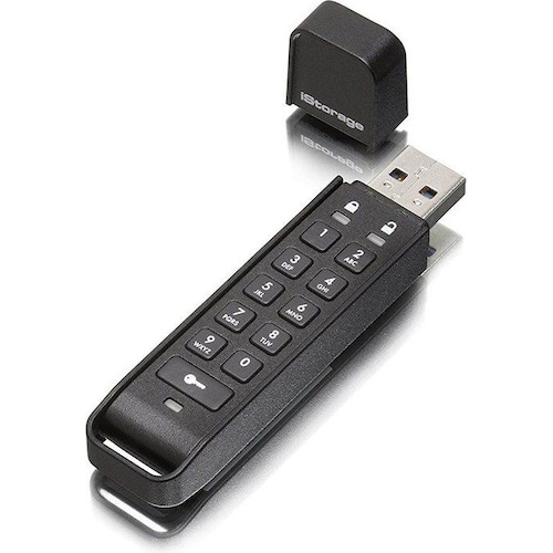 iStorage datAshur Personal2 USB3.0 Flash Drive 16GB Stick mit PIN-Schutz schwarz