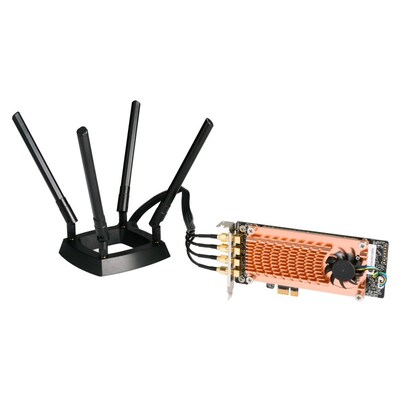 Art I günstig Kaufen-QNAP Wireless Adapter Karte QWA-AC2600. QNAP Wireless Adapter Karte QWA-AC2600 <![CDATA[• Wireless Adapter • 2.4/5 GHz Dual Band • 4 x 4 Multi-user MIMO • PCI Express (PCIe) 2.0 x1 • low-profile]]>. 