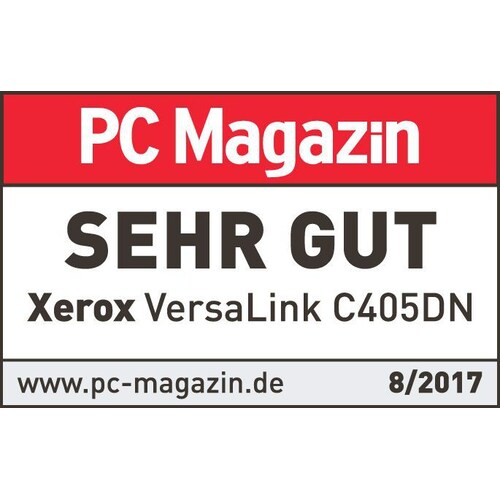 Xerox VersaLink C405DN Farblaserdrucker Scanner Kopierer Fax + 150 EUR Cashback*
