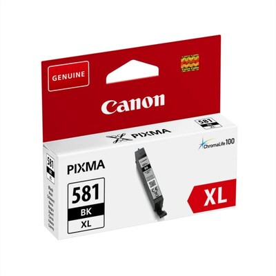 BK Patrone günstig Kaufen-Canon CLI-581BK XL Original Druckerpatrone Fotoschwarz. Canon CLI-581BK XL Original Druckerpatrone Fotoschwarz <![CDATA[• Canon CLI581BKXL Tintenpatrone (2052C001) • Farbe: Fotoschwarz • Reichweite: ca. 501 Fotos • Kompatibel zu: Canon PIXMA TS615