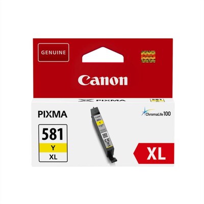 Original Tinte günstig Kaufen-Canon CLI-581Y XL Original Druckerpatrone Gelb. Canon CLI-581Y XL Original Druckerpatrone Gelb <![CDATA[• Canon CLI581YXL Tintenpatrone (2051C001) • Farbe: Gelb • Reichweite: ca. 519 Seiten • Kompatibel zu: Canon PIXMA TS6150 TS6151 TS8150 TS8151 