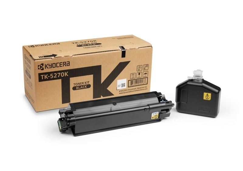 Kyocera Original Toner TK-5270K / 1T02TV0NL0 Schwarz f&uuml;r ca. 3.500 Seiten