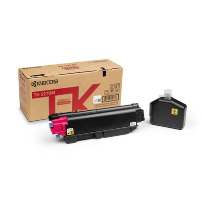 One I günstig Kaufen-Kyocera TK-5270M / 1T02TVBNL0 Toner Magenta für ca. 6.000 Seiten. Kyocera TK-5270M / 1T02TVBNL0 Toner Magenta für ca. 6.000 Seiten <![CDATA[• Kyocera TK5270M (1T02TVBNL0) Tonerkartusche • Farbe: Magenta • Reichweite: ca. 6.000 Seiten (ISO 