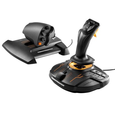 600 PRO günstig Kaufen-Thrustmaster T16000M FCS HOTAS Flight Stick für PC. Thrustmaster T16000M FCS HOTAS Flight Stick für PC <![CDATA[• kabelgebunden, USB • Tasten: 16 (gesamt) • programmierbare Tasten, Linkshänder, Coolie Hat, inkl. Schubregler • PC]]>. 