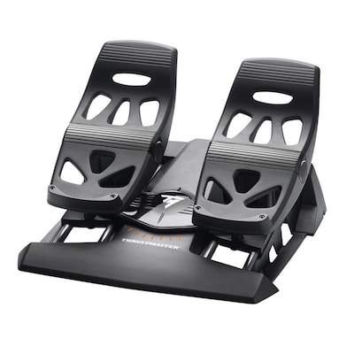 Rudder günstig Kaufen-Thrustmaster TFRP T.Flight Rudder Pedals für PC/PS4. Thrustmaster TFRP T.Flight Rudder Pedals für PC/PS4 <![CDATA[• kabelgebunden, USB • Stromversorgung: USB • Pedale: 2 stehend • PC/PS4]]>. 