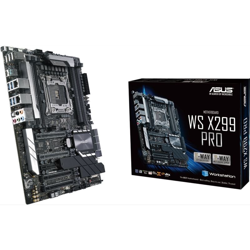 ASUS WS X299 PRO 2xGL/USB3.1/SATA600 ATX Mainboard X299 Sockel 2066