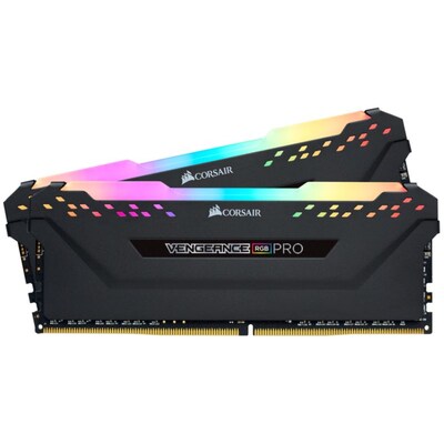 DDR4 16GB günstig Kaufen-16GB (2x8GB) Corsair Vengeance RGB PRO DDR4-3200 RAM CL16 (16-18-18-36) Kit. 16GB (2x8GB) Corsair Vengeance RGB PRO DDR4-3200 RAM CL16 (16-18-18-36) Kit <![CDATA[• 16 GB (RAM-Module: 2 Stück) • DDR4-RAM 3200 MHz • CAS Latency (CL) 16 • Anschluss: