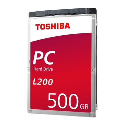 Toshiba  L200 Slim HDWK105UZSVA – 500GB 5400rpm 8MB SATA600 2.5zoll Bulk | 08592978108359