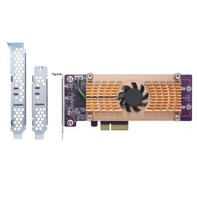 PC Card günstig Kaufen-QNAP QM2 Card QM2-2P-244A Dual-M.2-22110/2280-PCIe-SSD Erweiterungskarte. QNAP QM2 Card QM2-2P-244A Dual-M.2-22110/2280-PCIe-SSD Erweiterungskarte <![CDATA[• Dual-M.2-22110/2280-PCIe-SSD Erweiterungskarte • PCIe und Lanes: PCIe Gen. 2 x 4 • PCIe Low