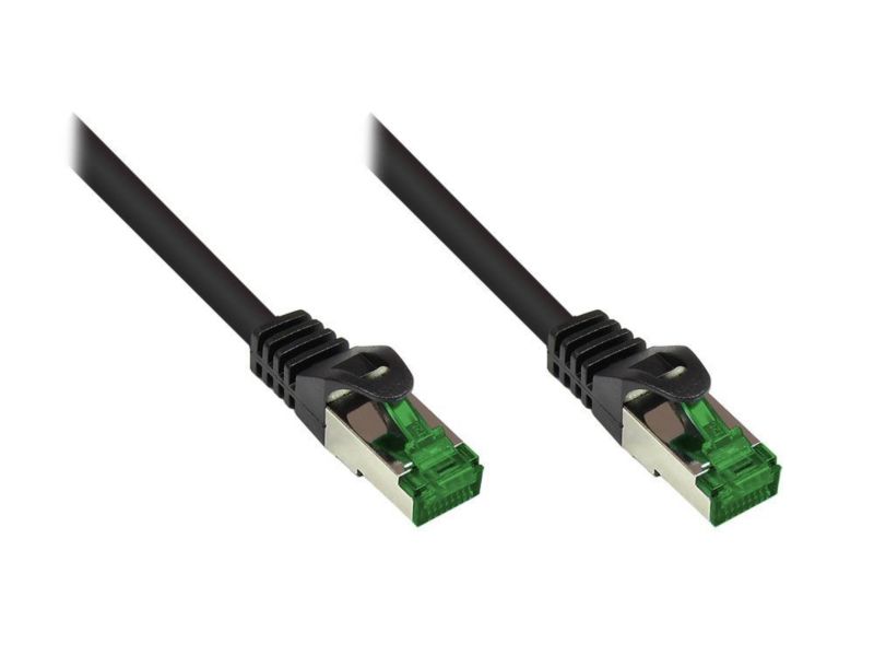 Good Connections 5m RNS Patchkabel Outdoor IP66 CAT6A S/FTP PiMF schwarz