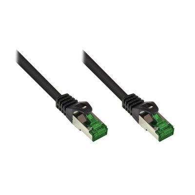 RJ45 Kabel günstig Kaufen-Good Connections 25m RNS Patchkabel Outdoor IP66 CAT6A S/FTP PiMF schwarz. Good Connections 25m RNS Patchkabel Outdoor IP66 CAT6A S/FTP PiMF schwarz <![CDATA[• RJ45 Stecker an RJ45 Stecker, mit Rastnasenschutz (RNS) • Vergoldete Kontaktflächen, Outdo