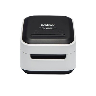 DSL/WLAN günstig Kaufen-Brother VC-500W Vollfarb-Etikettendrucker USB WLAN. Brother VC-500W Vollfarb-Etikettendrucker USB WLAN <![CDATA[• Zink Vollfarb-Etikettendrucker • Druckauflösung: max. 313 dpi • Druckgeschwindigkeit: max. 8 mm/Sek. • Etikettenlänge: Minimal: 38 