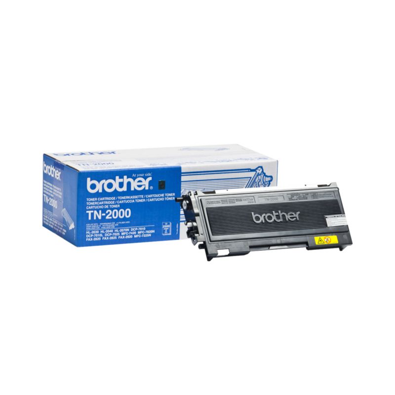 Brother TN-2000 Original Toner Schwarz f&uuml;r ca. 2.500 Seiten