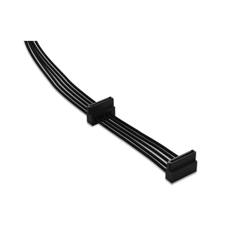 bin es günstig Kaufen-be quiet! SATA Kabel für modulare be quiet! Netzteile CS-3420. be quiet! SATA Kabel für modulare be quiet! Netzteile CS-3420 <![CDATA[• Ästhetische Verbindung zweier S-ATA kompatiblen Laufwerks • Einzeln ummantelt für bestmögliche Haptik und Qua