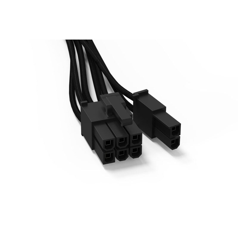 bin es günstig Kaufen-be quiet! PCIe Kabel für modulare be quiet! Netzteile CP-6610. be quiet! PCIe Kabel für modulare be quiet! Netzteile CP-6610 <![CDATA[• Ästhetische Verbindung der Grafikkarte mit dem PCIe 6+2-pin Kabel • Einzeln ummantelt für bestmögliche Haptik