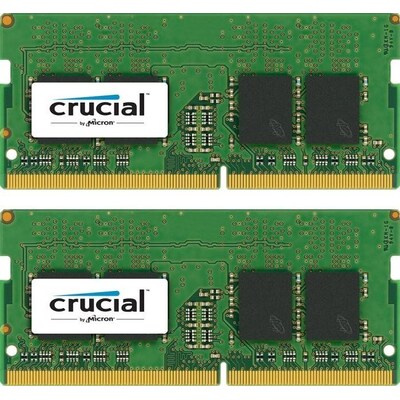 DIMM 8 günstig Kaufen-8GB (2x4GB) Crucial DDR4-2400 CL17 SO-DIMM RAM Notebookspeicher Kit. 8GB (2x4GB) Crucial DDR4-2400 CL17 SO-DIMM RAM Notebookspeicher Kit <![CDATA[• 8 GB (RAM-Module: 2 Stück) • SO-DIMM DDR4 2400 Mhz • CAS Latency (CL) 17 • Anschluss:260-pin, Span