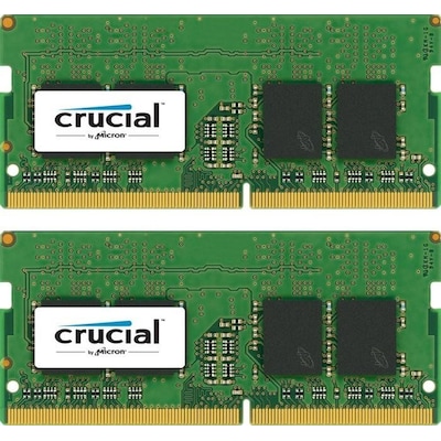 Ram Speicher günstig Kaufen-8GB (2x4GB) Crucial DDR4-2400 CL17 SO-DIMM RAM Notebookspeicher Kit. 8GB (2x4GB) Crucial DDR4-2400 CL17 SO-DIMM RAM Notebookspeicher Kit <![CDATA[• 8 GB (RAM-Module: 2 Stück) • SO-DIMM DDR4 2400 Mhz • CAS Latency (CL) 17 • Anschluss:260-pin, Span