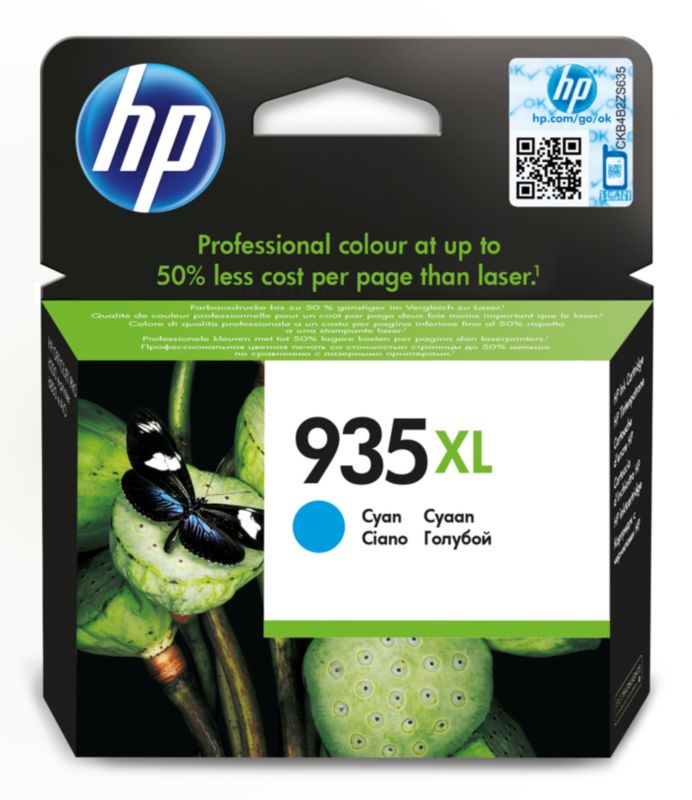 HP 935XL Original Druckerpatrone Cyan C2P24AE