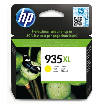 5X Tinte günstig Kaufen-HP 935XL Original Druckerpatrone Gelb C2P26AE. HP 935XL Original Druckerpatrone Gelb C2P26AE <![CDATA[• HP935XL Tintenpatrone (C2P26AE) • Farbe: Gelb • Reichweite: ca. 825 Seiten • Kompatibel zu: HP Officejet 6830, HP Officejet 6230 Printer]]>. 