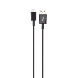 xqisit Charge &amp;amp; Sync Micro-USB Kabel 1m schwarz