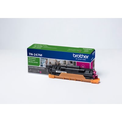 kompatibel Toner günstig Kaufen-Brother TN-247M Toner Magenta für ca. 2.300 Seiten. Brother TN-247M Toner Magenta für ca. 2.300 Seiten <![CDATA[• Brother Tonerkartusche TN247M • Farbe: Magenta • Reichweite: ca. 2.300 Seiten • Kompatibel zu: L3210CD / L3230CDW / L3270CD