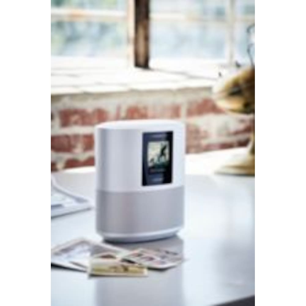 Bose Home Speaker 500 Smart-Speaker mit WLAN, BT, AirPlay2, Alexa, sil.