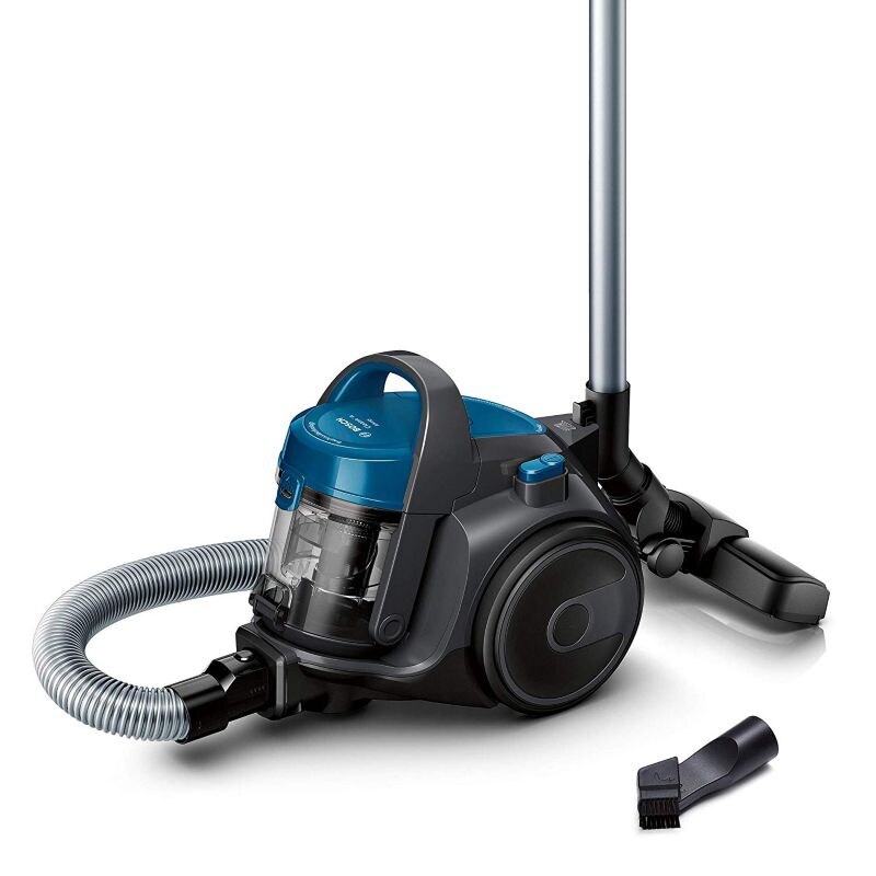 Bosch BGC05A220A Cleann´n Bodenstaubsauger ohne Beutel grau/blau