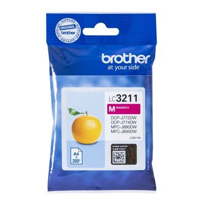 Original seit günstig Kaufen-Brother LC-3211M Original Druckerpatrone Magenta. Brother LC-3211M Original Druckerpatrone Magenta <![CDATA[• Brother Tintenpatrone LC3211M • Farbe: Magenta • Reichweite: ca. 200 Seiten • Kompatibel zu: DCP-J772DW / DCP-J774DW / MFC-J890DW / MFC-J