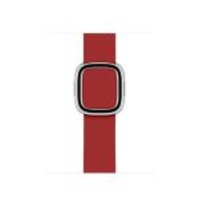 Image of Apple Watch 40mm Modernes Lederarmband Rubinrot(PRODUCT)RED large