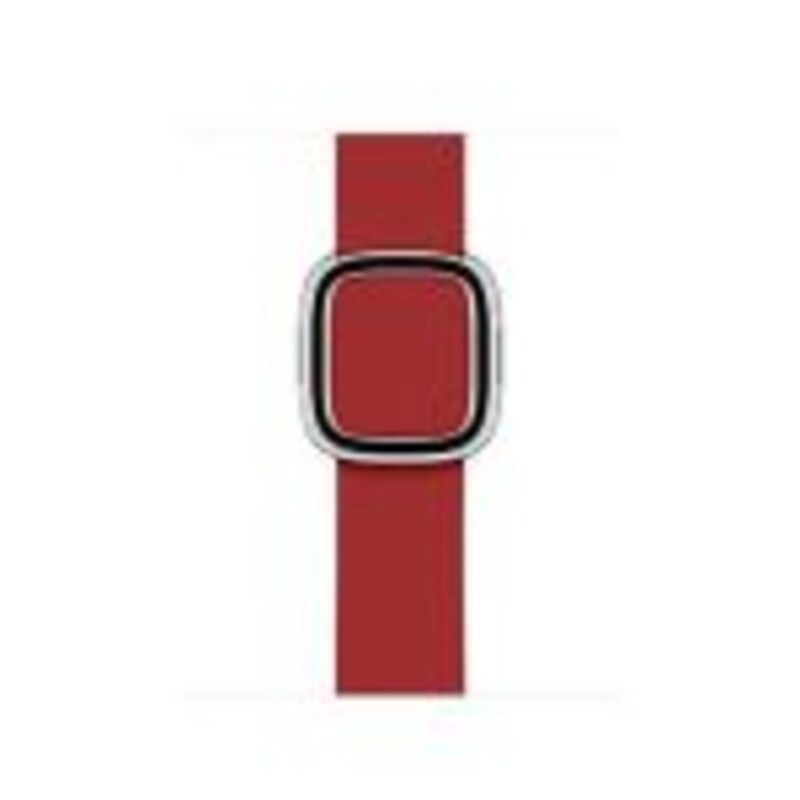 Apple Watch 40mm Modernes Lederarmband Rubinrot(PRODUCT)RED large