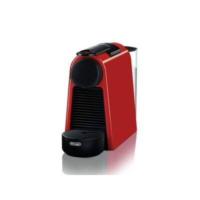 aus PU günstig Kaufen-DeLonghi Essenza Mini EN85.R Nespresso-System Carmine Red. DeLonghi Essenza Mini EN85.R Nespresso-System Carmine Red <![CDATA[• Hochleistungspumpe 19 bar • Direktwahltasten für Espresso und Lungo • Abschaltautomatik nach 9min & Herausnehmbarer Wass