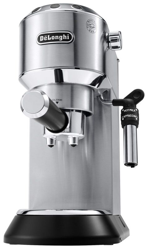 DeLonghi EC 685.M Dedica Style Siebtr&auml;ger Espressomaschine Silber