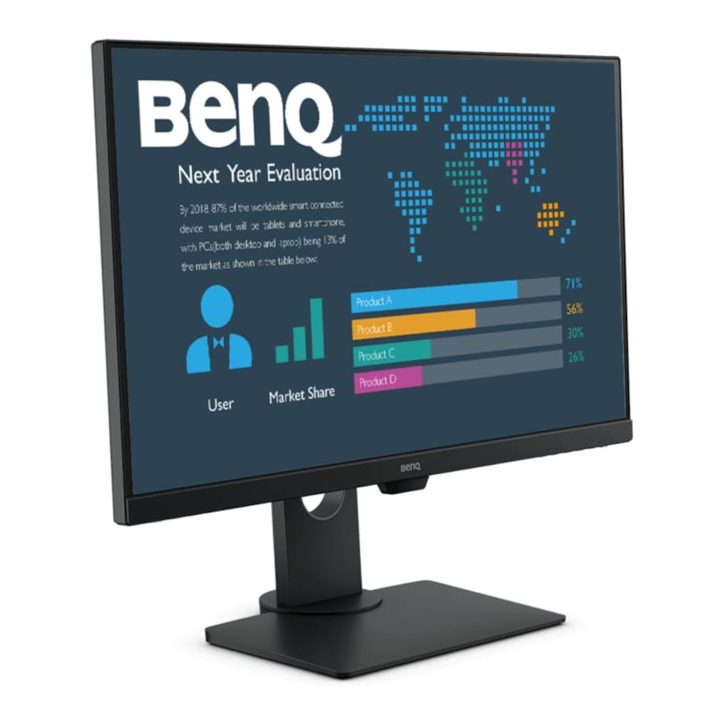 BenQ BL2780T 68,6cm (27") Office-Monitor 16:9 HDMI/VGA/DP 5ms 250cd/m² 12Mio:1