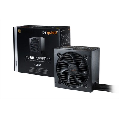 bis 9  günstig Kaufen-be quiet! Pure Power 11 400 Watt ATX V2.4 Netzteil 80+ Gold (120mm Lüfter). be quiet! Pure Power 11 400 Watt ATX V2.4 Netzteil 80+ Gold (120mm Lüfter) <![CDATA[• 400 Watt Gold, Hervorragende Effizienz (bis zu 92%) • Geräuschoptimierter be q