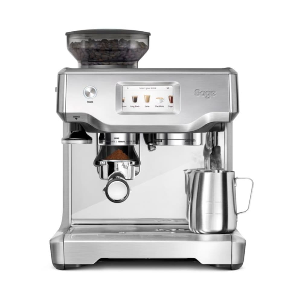 Sage Appliances SES880 Espresso-Maschine The Barista Touch, Edelstahl