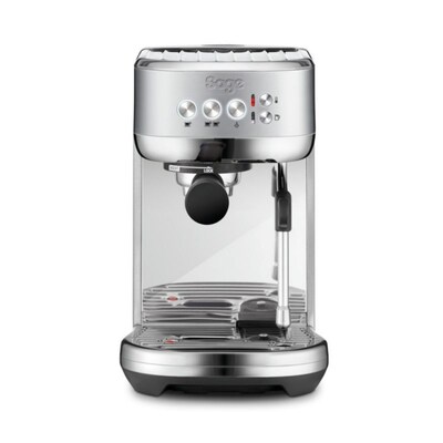 Sage Appliances  SES500 Espresso-Maschine The Bambino Plus, Gebürstetes Edelstah | 09312432031523