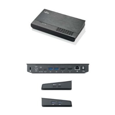 Technik 50 günstig Kaufen-Fujitsu Port Replicator PR09 S26391-F6007-L500. Fujitsu Port Replicator PR09 S26391-F6007-L500 <![CDATA[• Übertragungstechnik: Docking • Dualhead-High-End-Grafik mit bis zu 4k • Singlehead mit bis zu 5k • Integriertes Gigabit-LAN • USB Typ-C Up