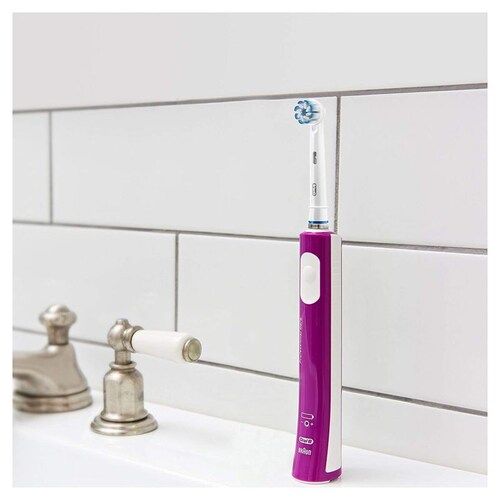 Oral-B Junior Purple Elektrische Zahnbürste für Kinder ab 6 Jahren lila