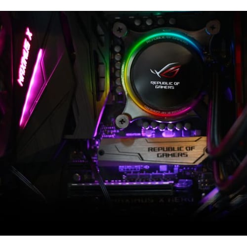 ASUS ROG Ryuo 120 Komplettwasserkühlung für AMD und Intel CPUs