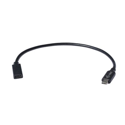 nt usb  günstig Kaufen-i-tec USB-C Verlängerungs-Kabel St./Bu. 30cm schwarz. i-tec USB-C Verlängerungs-Kabel St./Bu. 30cm schwarz <![CDATA[• USB-Kabel • Anschlüsse: USB Typ C und USB Typ C • Farbe: schwarz, Länge: 0,3m • unterstützt 10 Gbps, 4K/60Hz, 60W 