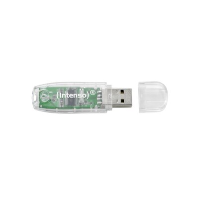 Intenso Rainbow Line 32GB USB Stick transparent