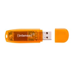Intenso Rainbow Line 64GB USB Stick orange